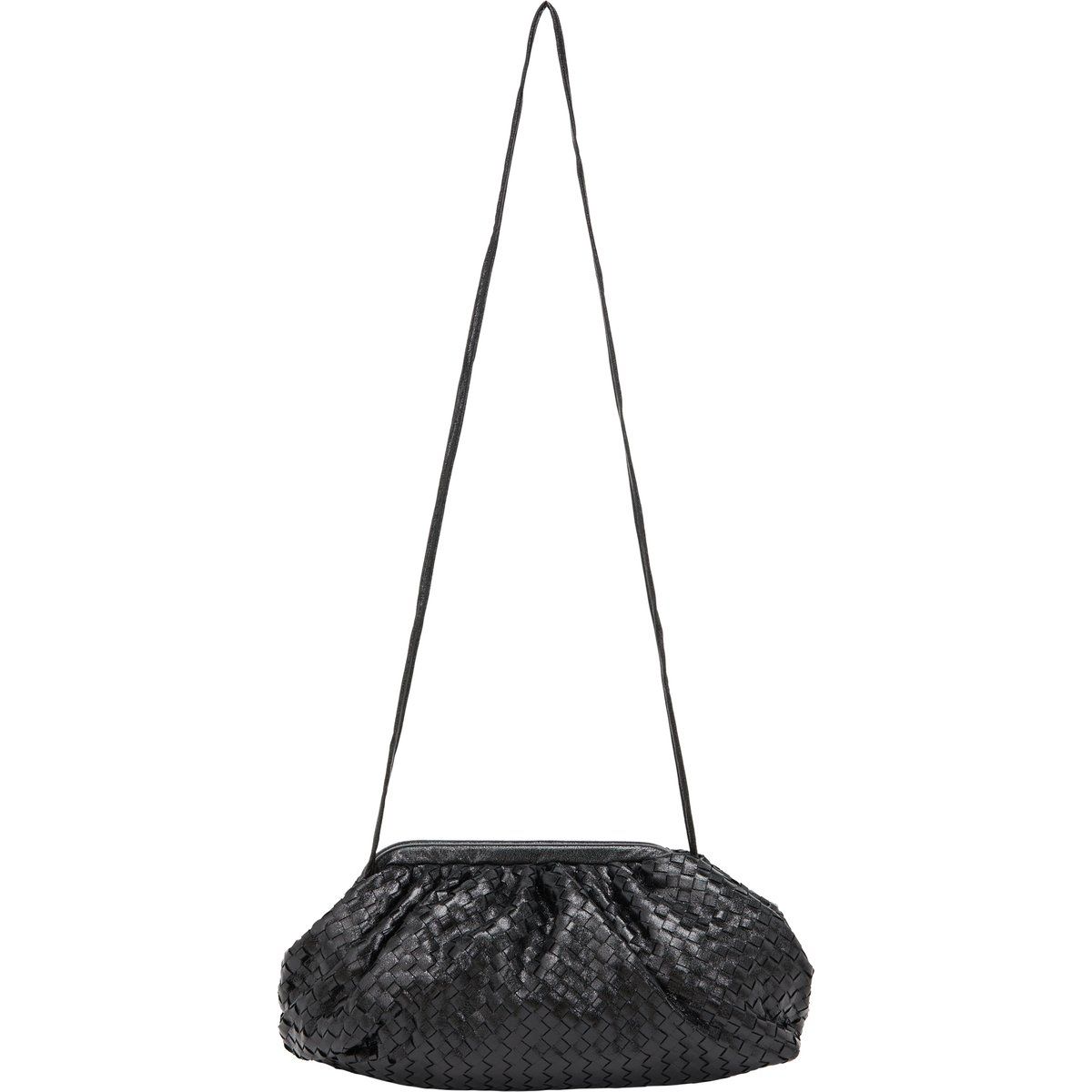 Geflochtene geraffte Rahmen-Clutch