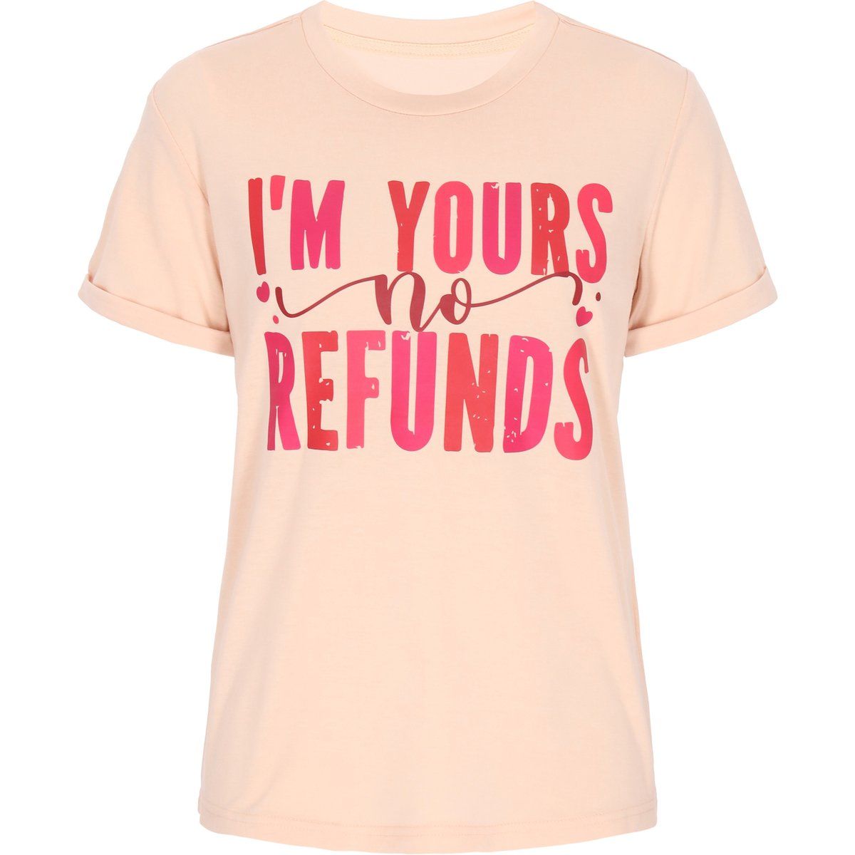 T-Shirt mit verspieltem Slogan-Print
