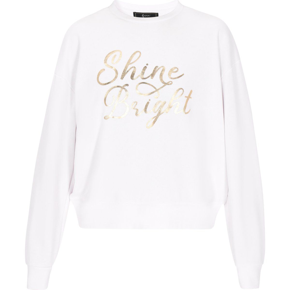 Sweatshirt mit Print und entspannter Passform