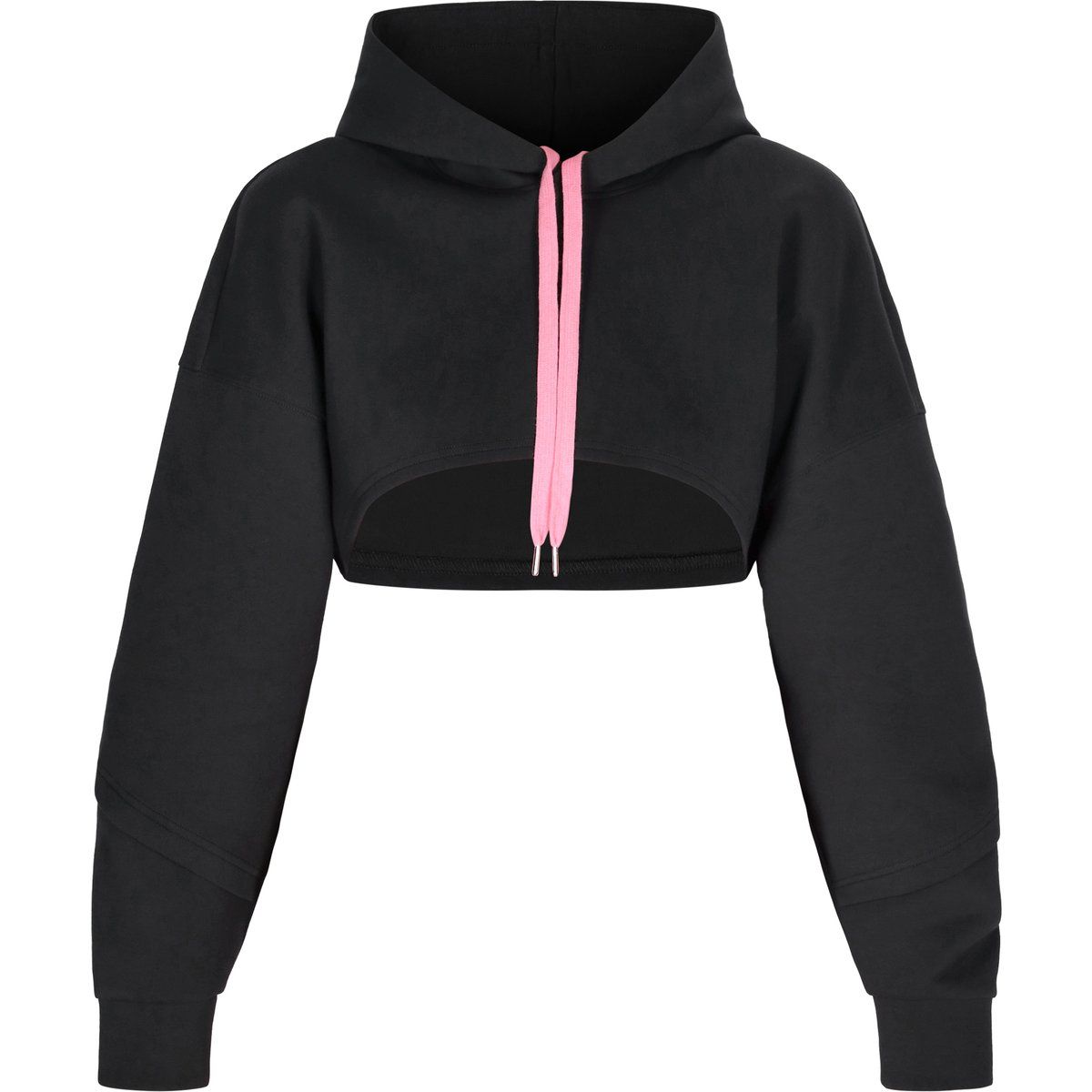 Lagen-Look Sweatshirt mit Kapuze