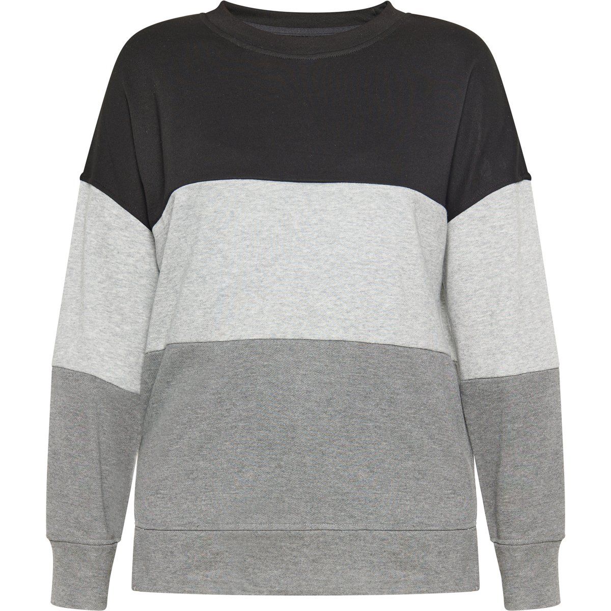 Sweatshirt mit Color-Block-Design