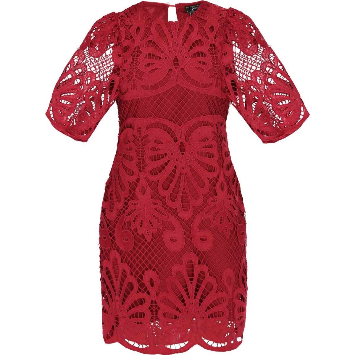 Elegantes Minikleid aus Guipure-Spitze