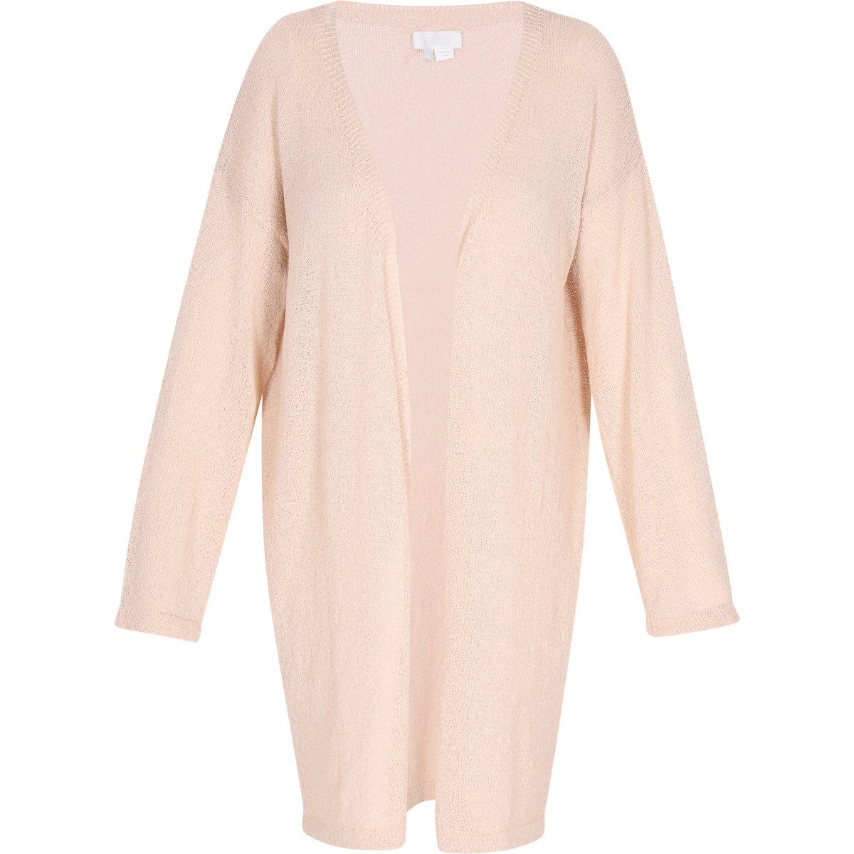 Lockerer Long-Cardigan mit offener Front