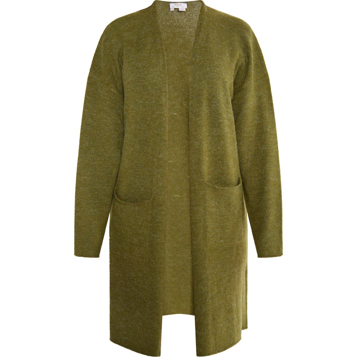 Weicher Langer Strickcardigan