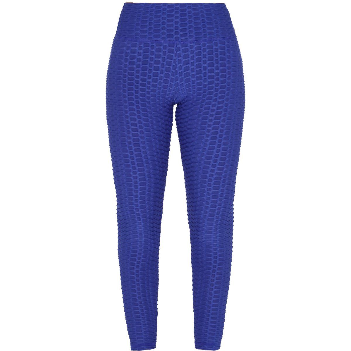 Hochtaillierte Leggings mit Wabenstruktur