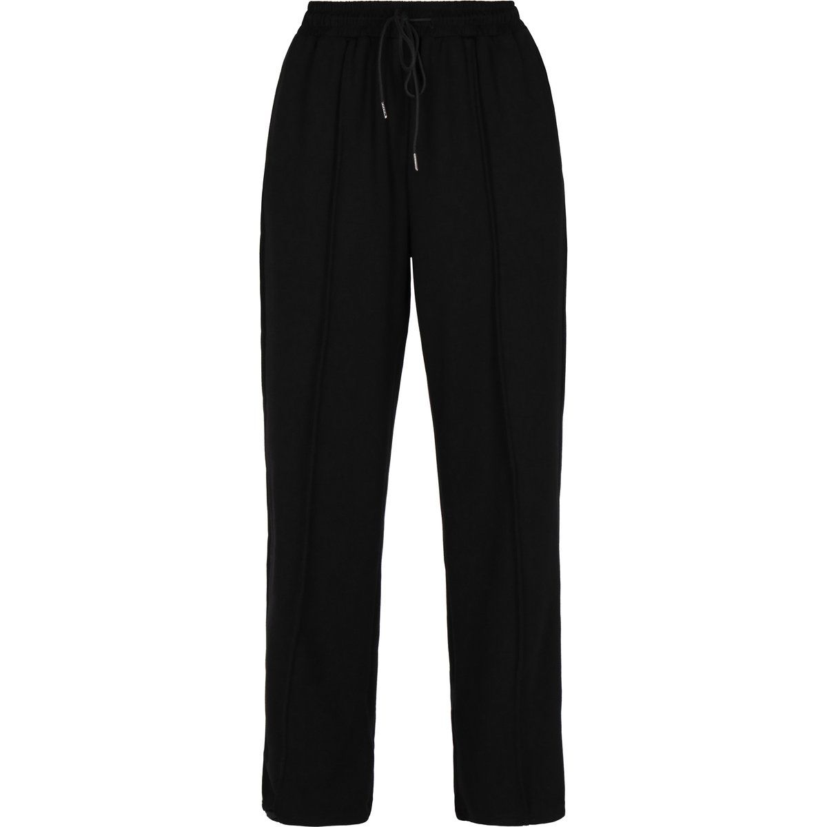Jogginghose mit geradem Bein und Naht