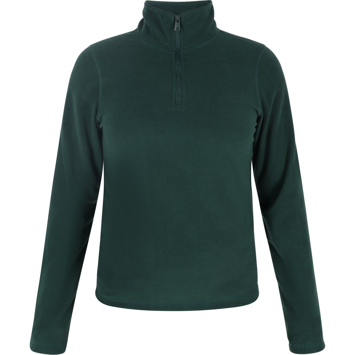 Klassischer Fleece-Pullover mit Reißverschluss