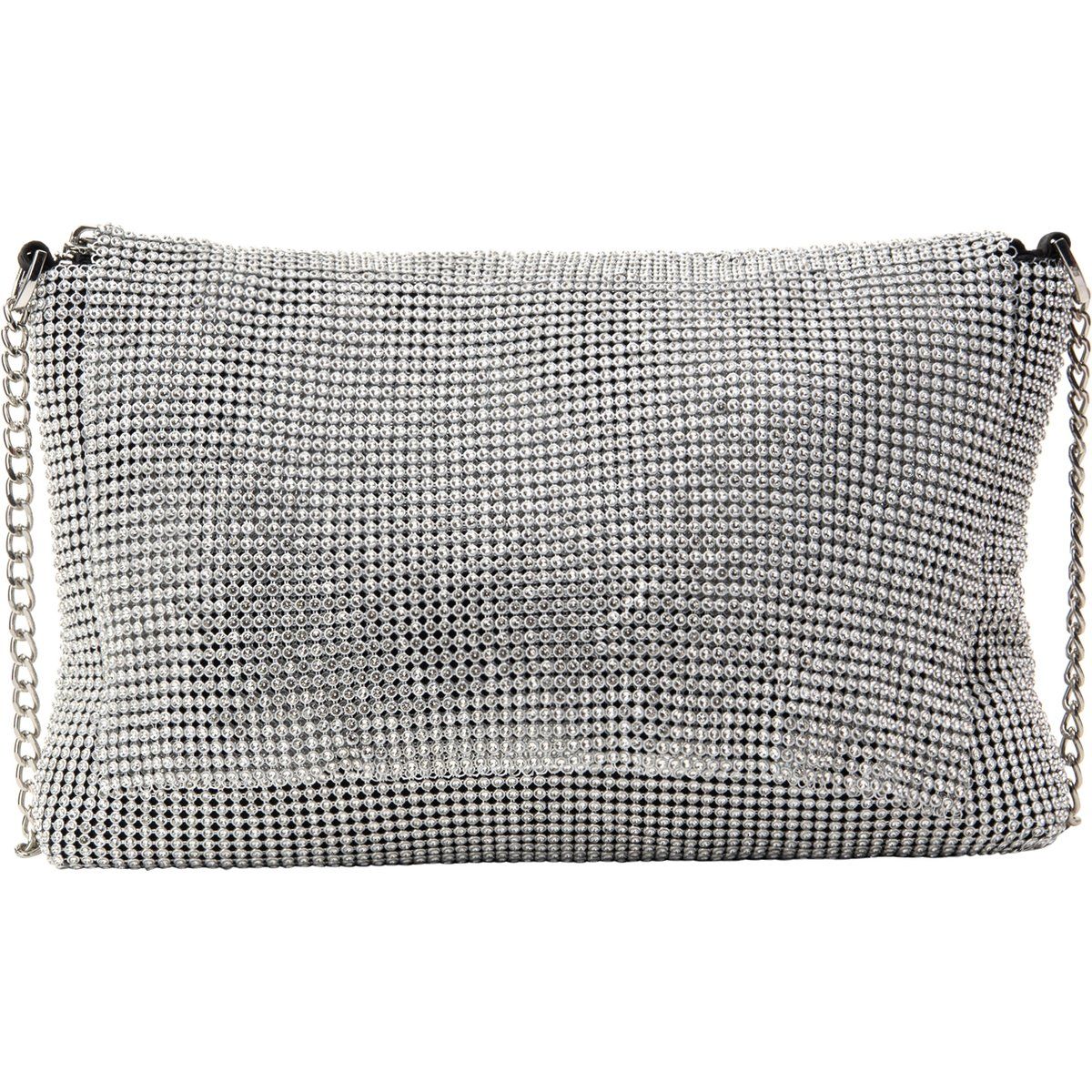 Mit Straßsteinen besetzte Abendtasche