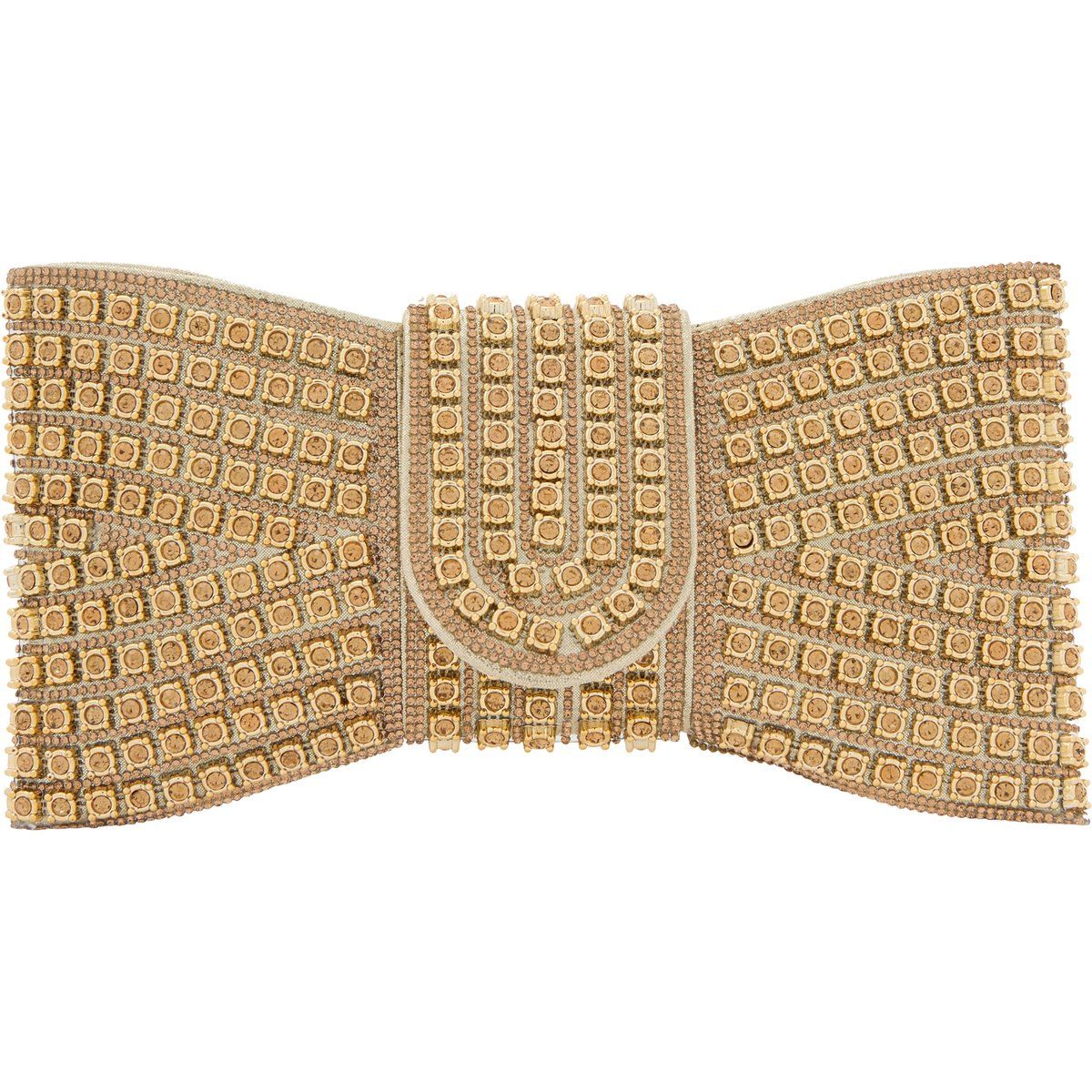 Elegante Clutch in Schleifenform