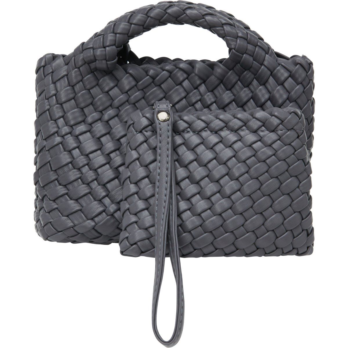 Geflochtenes Taschen-Set mit Pouch