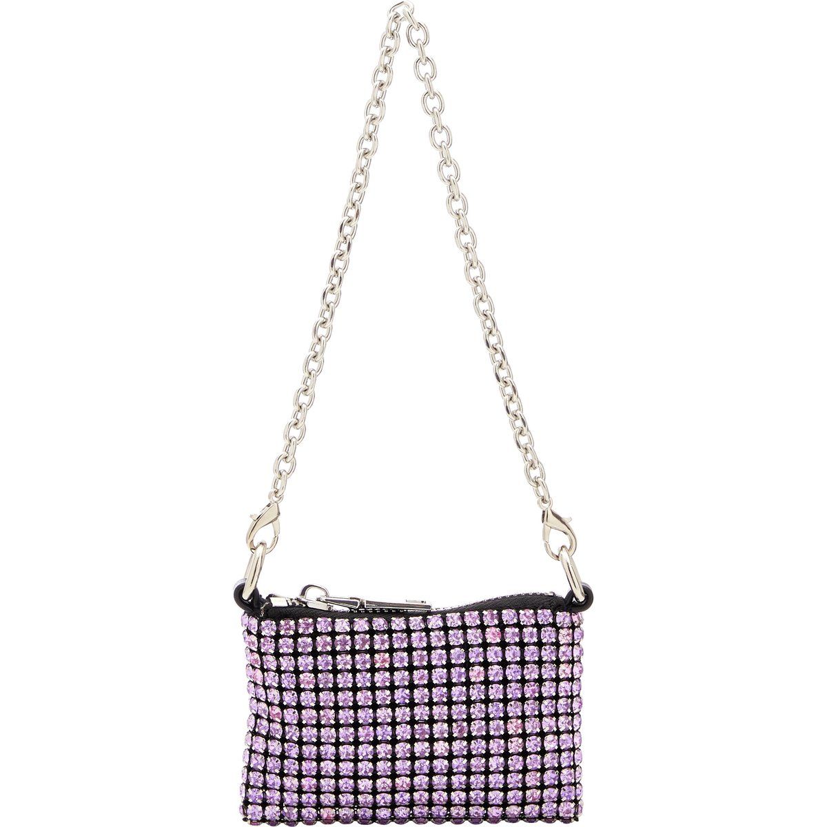 Mit Strass verzierte Mini-Abendtasche