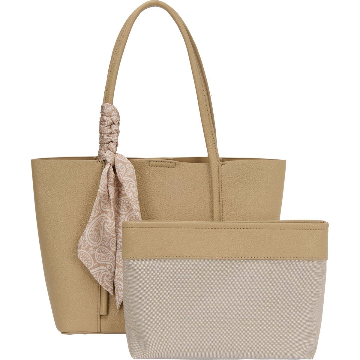 Vielseitiges 2-in-1 Shopper-Set