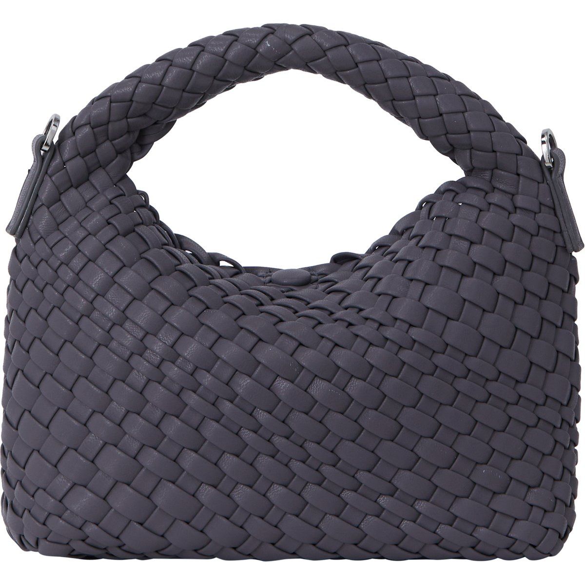 Kleine geflochtene Handtasche mit Henkel