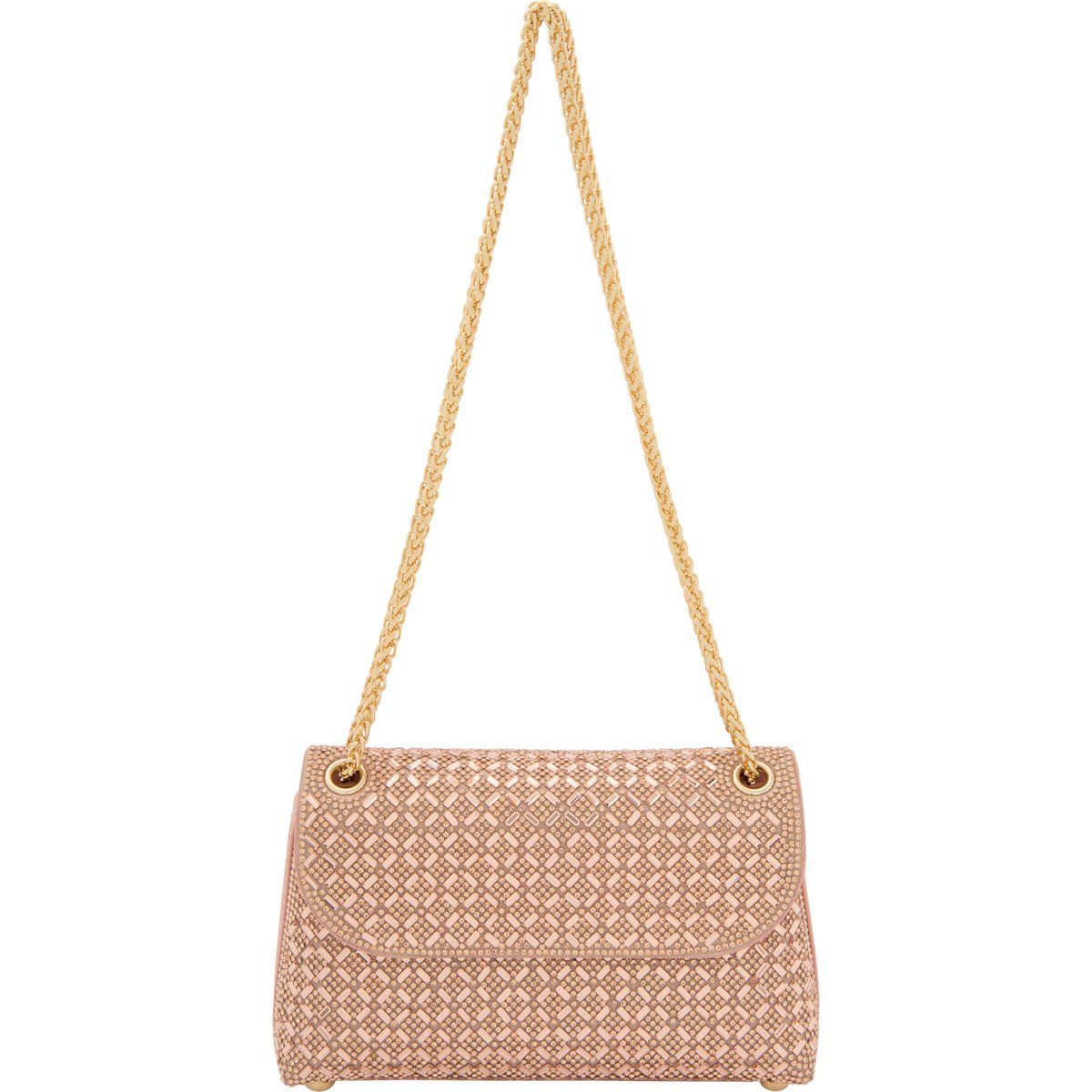 Verzierte Minaudière mit Rautenmuster