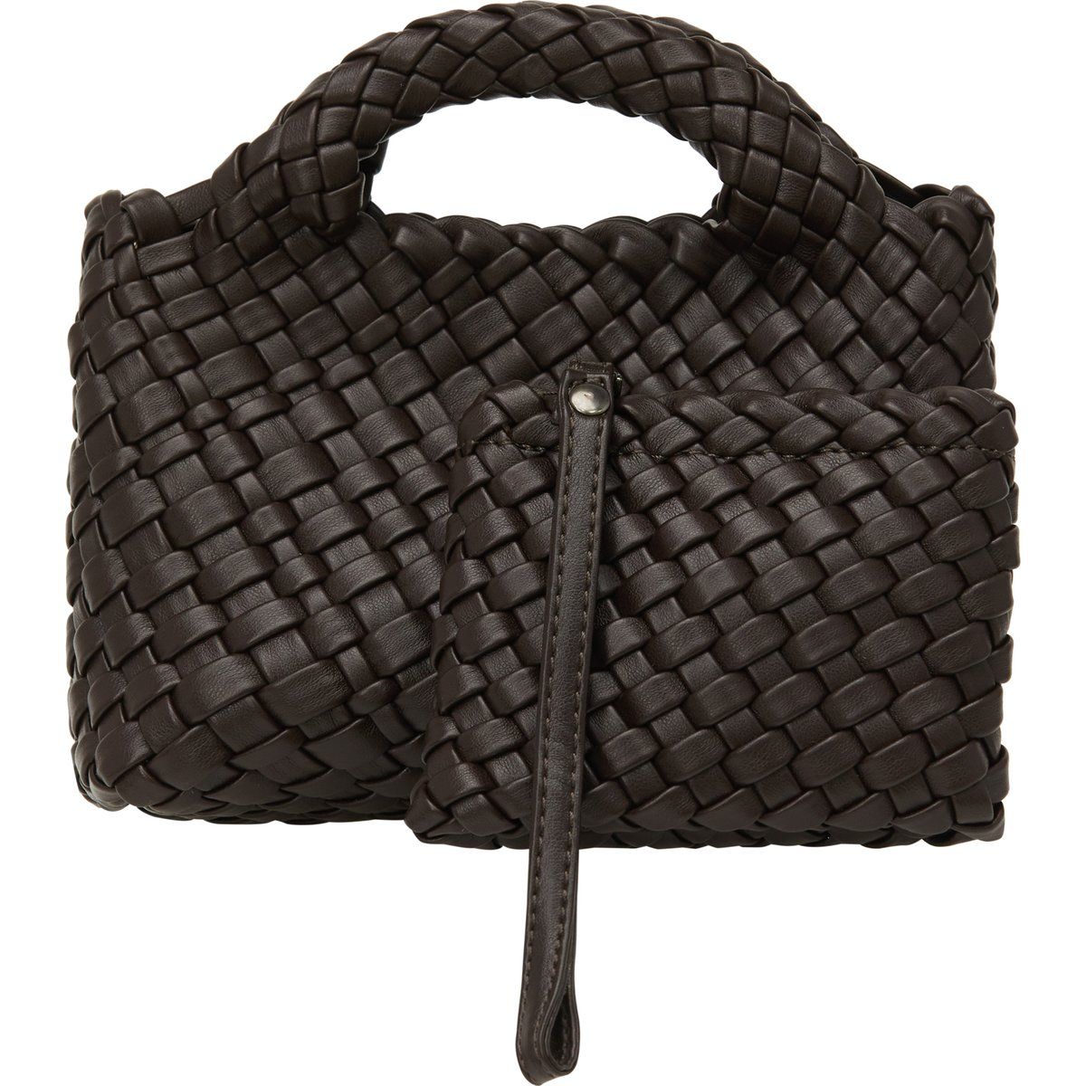 Elegantes Geflochtenes Tragetaschen-Set