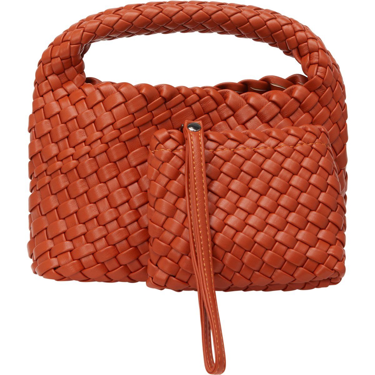 Geflochtenes Intrecciato Shopper-Set