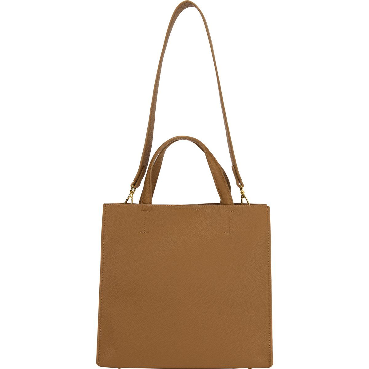 Elegante strukturierte Henkeltasche