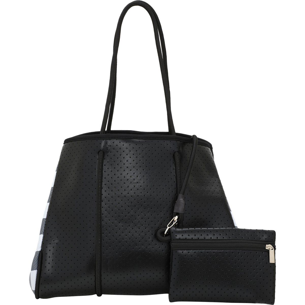 Perforierte Neopren-Tasche mit Pouch