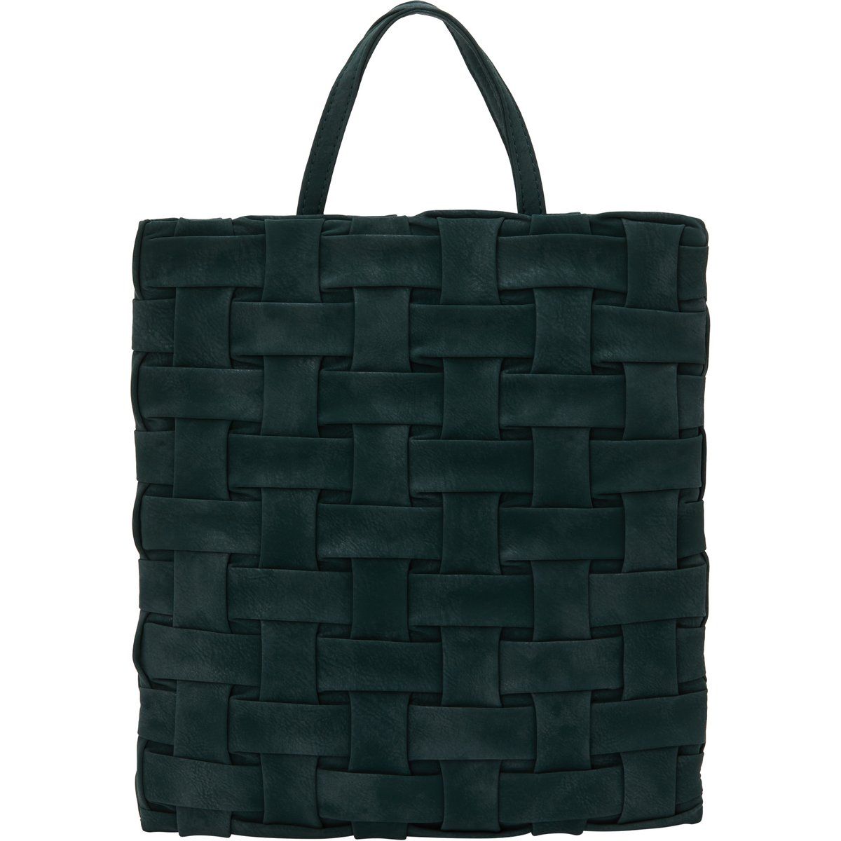 Geflochtene Handtasche in Kastenform