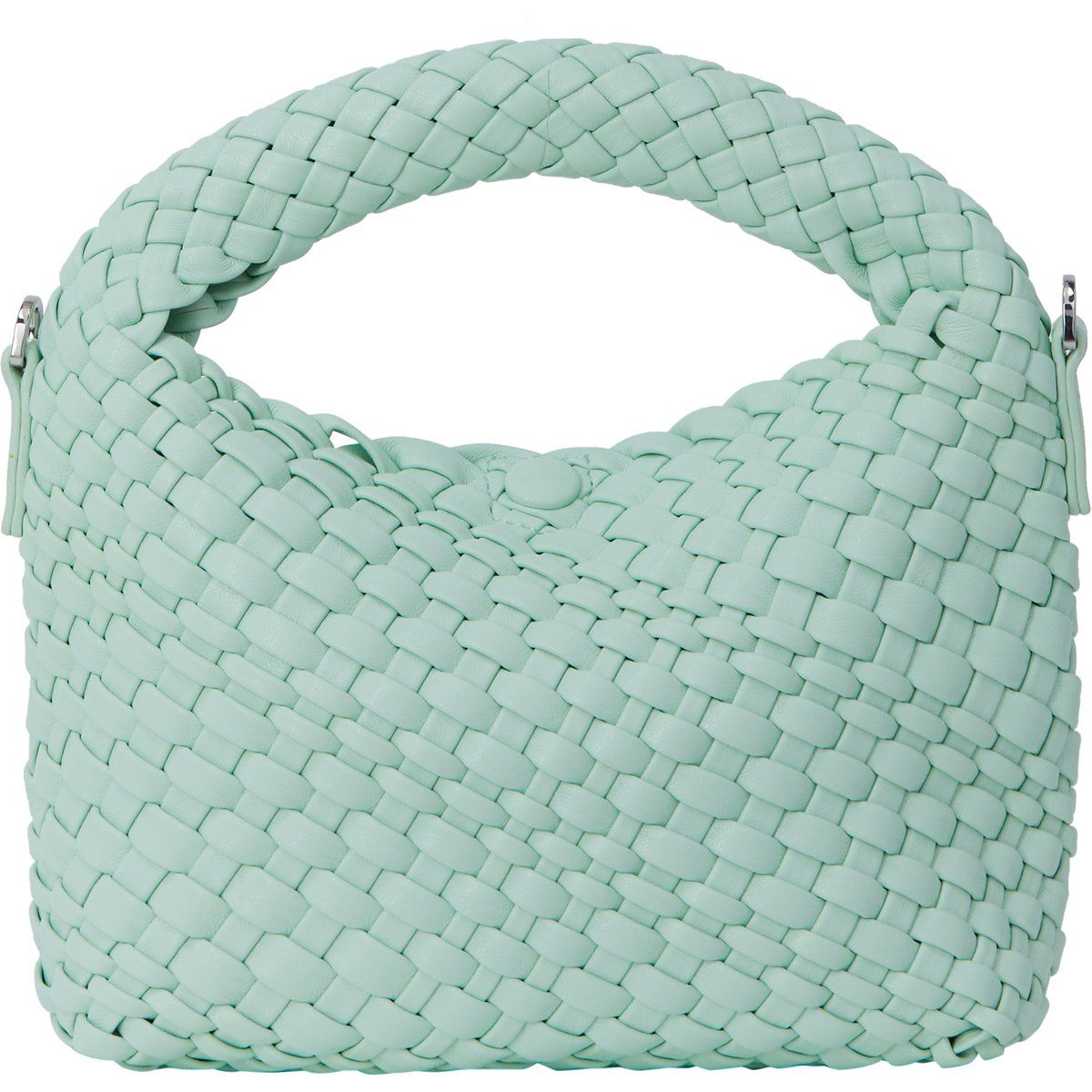 Geflochtene Mini-Tasche mit Tragegriff