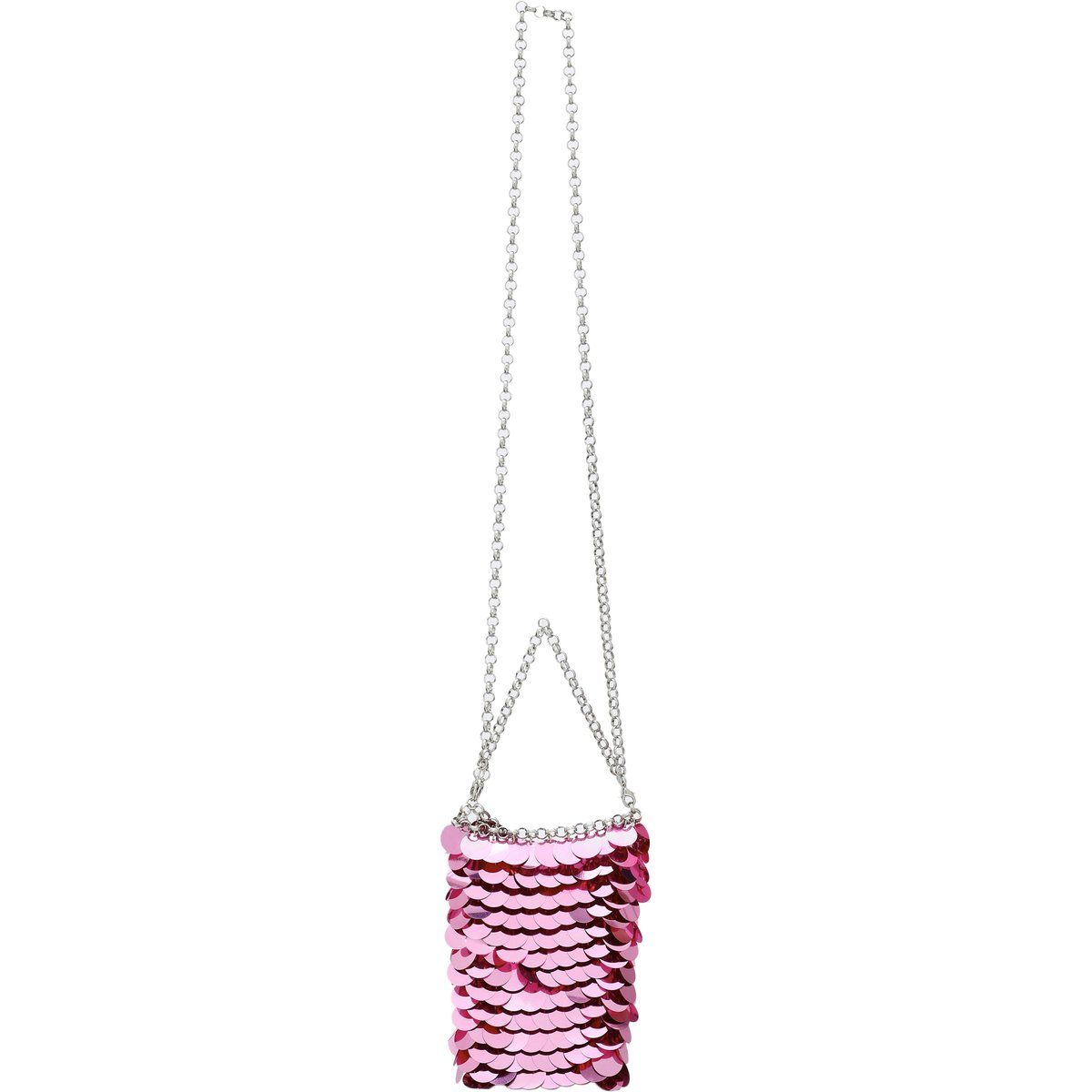 Schimmernde Pailletten-Mini-Tasche
