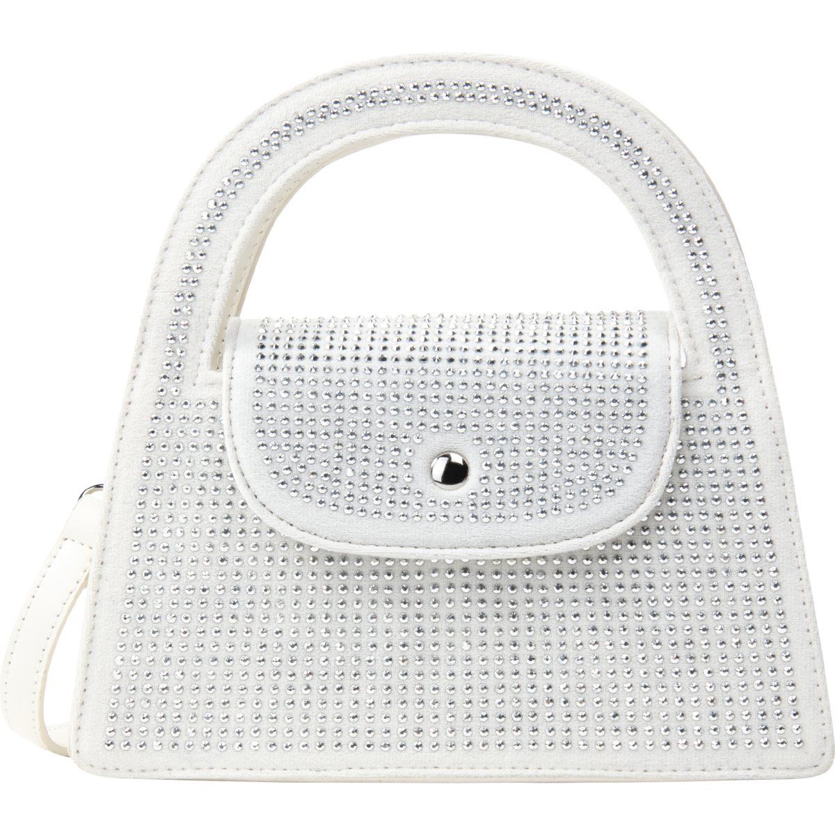 Strassbesetzte Mini-Henkeltasche