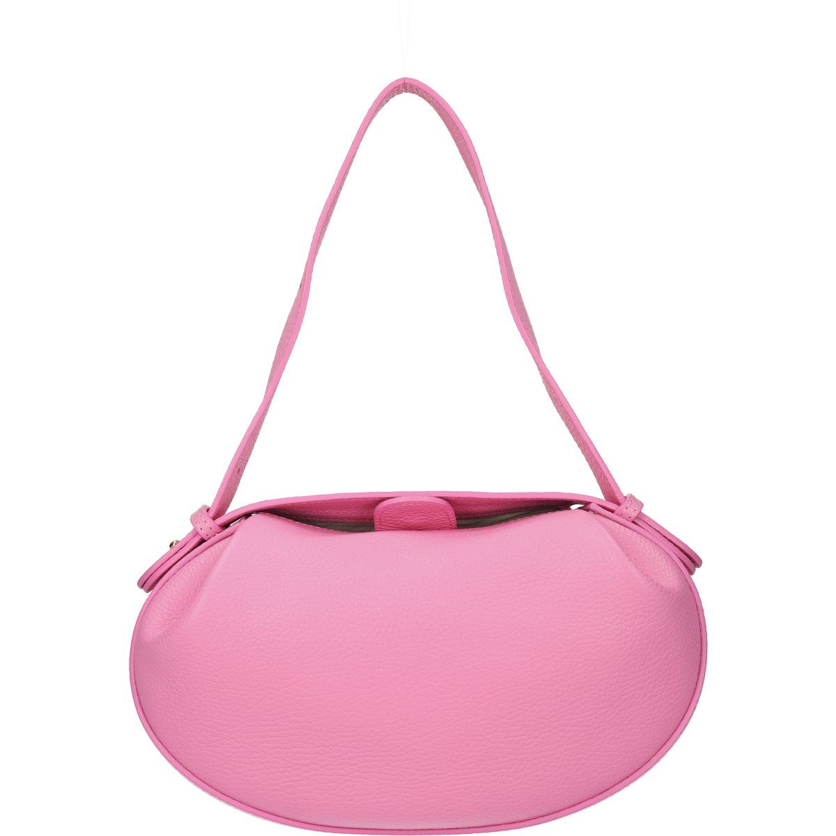 Minimalistische halbrunde Schultertasche