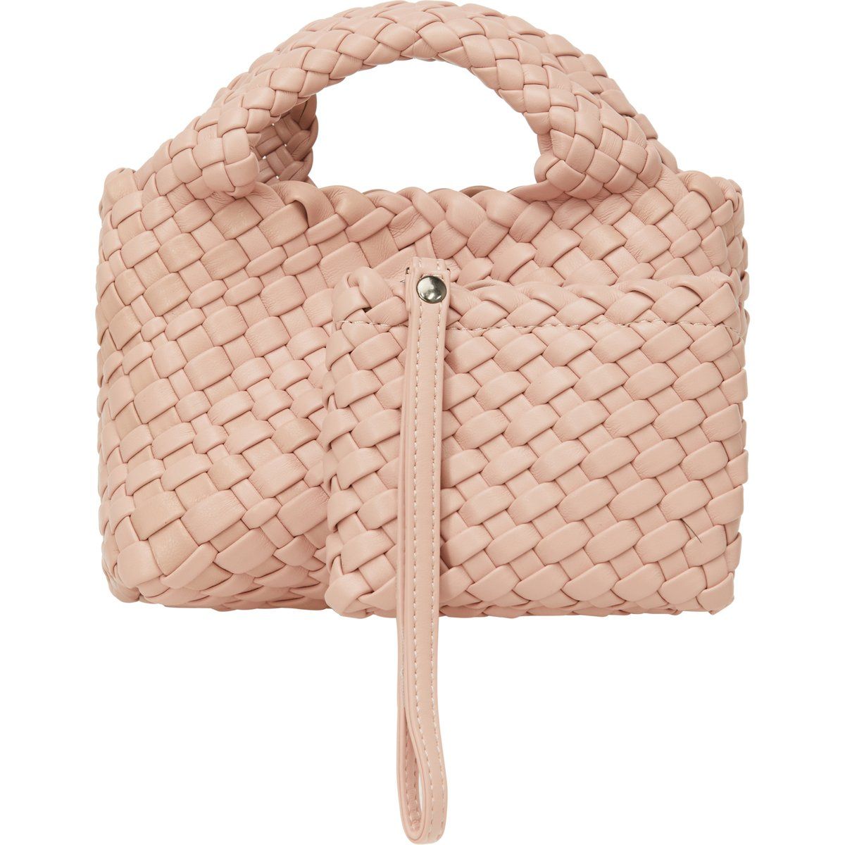 Geflochtenes 2-in-1 Handtaschen-Set