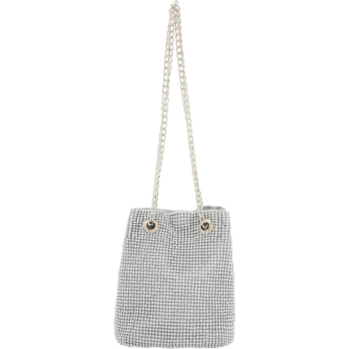 Abend-Beuteltasche aus Kristall-Mesh