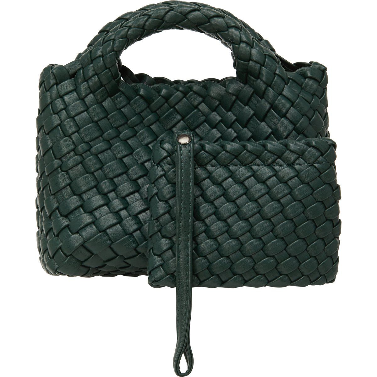 Geflochtene 2-in-1 Henkeltasche