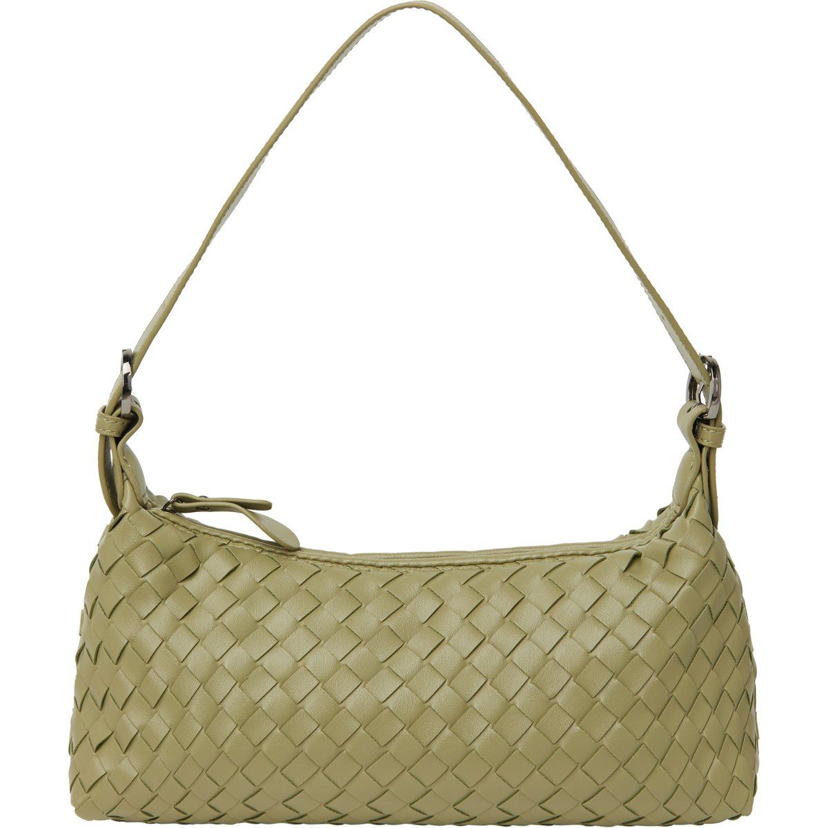 Elegante geflochtene Schultertasche