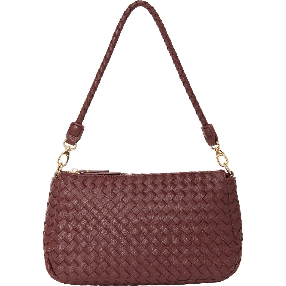 Elegante geflochtene Schultertasche