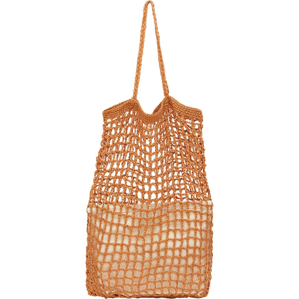 Boho-Häkelnetz-Shopper