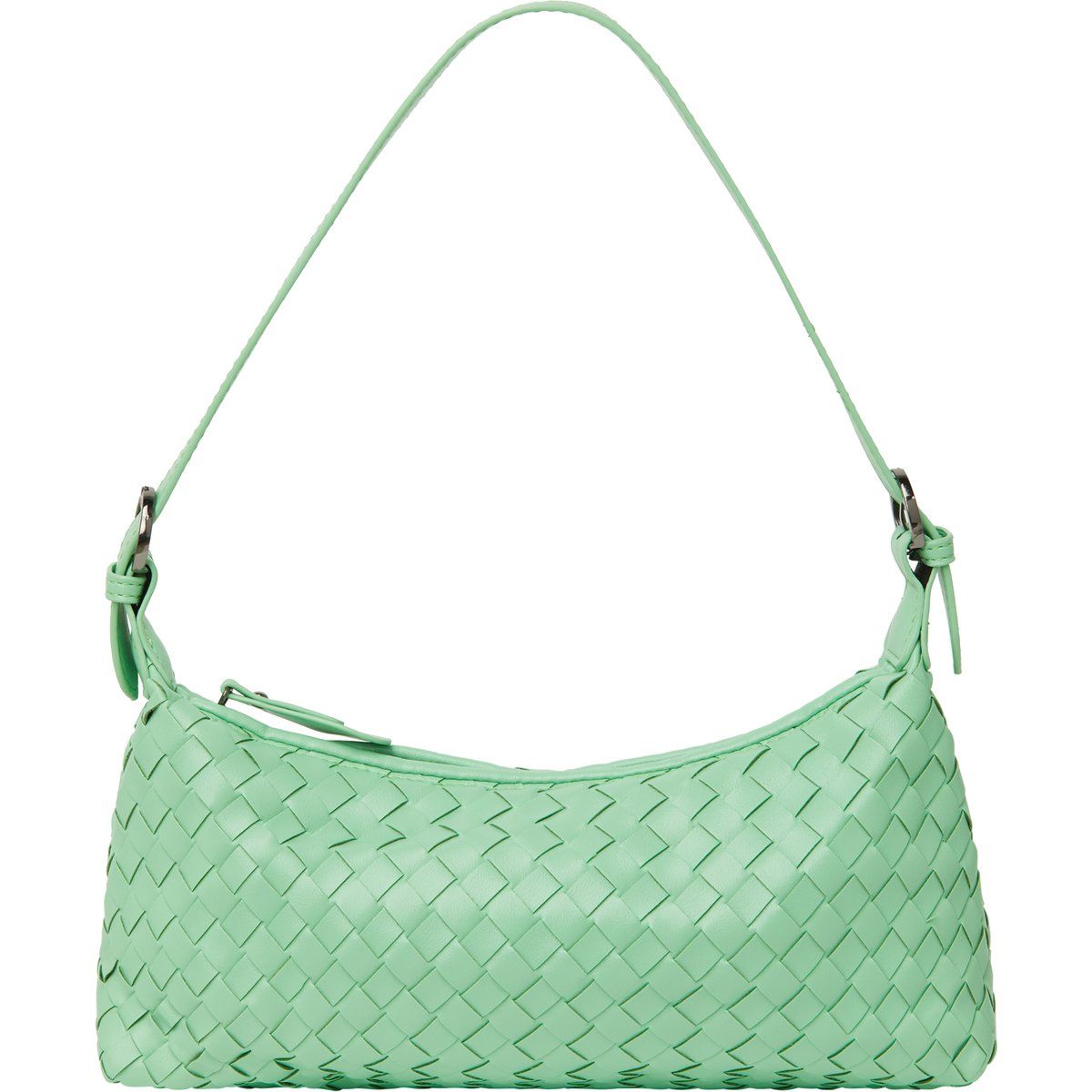 Elegante geflochtene Schultertasche
