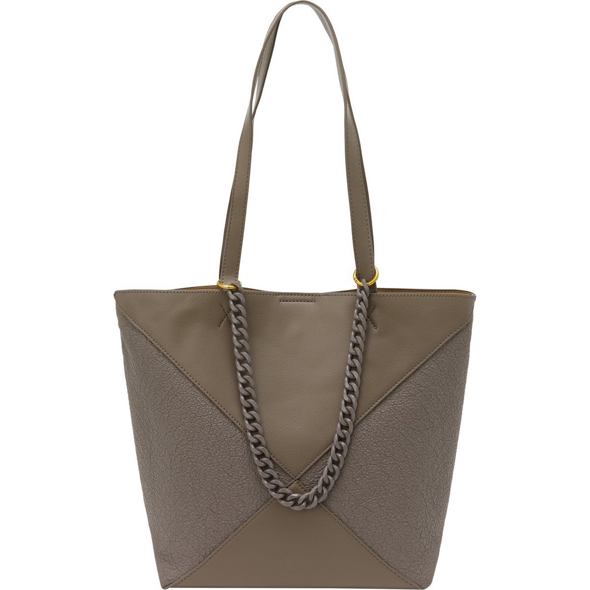 Paneel-Shopper mit Ketten-Detail