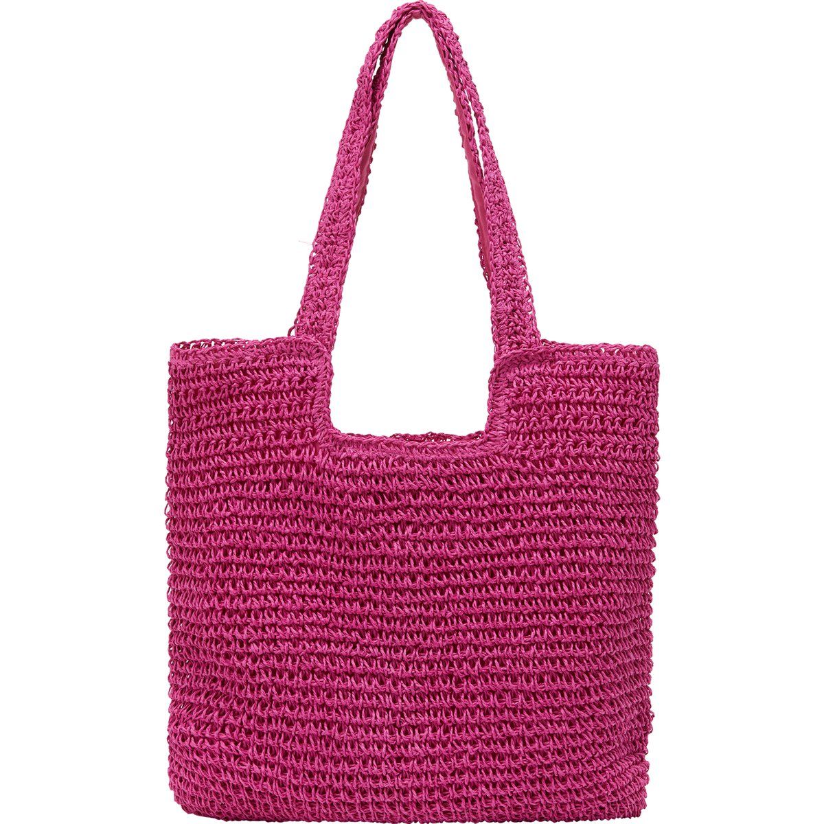 Strukturierte Shopper-Tasche in Web-Optik