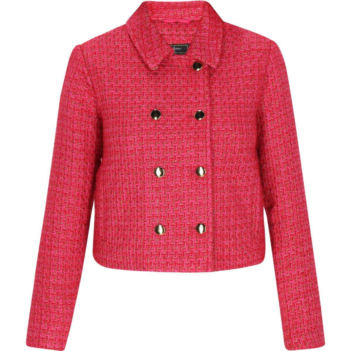 Elegante Kurzjacke aus Bouclé-Tweed