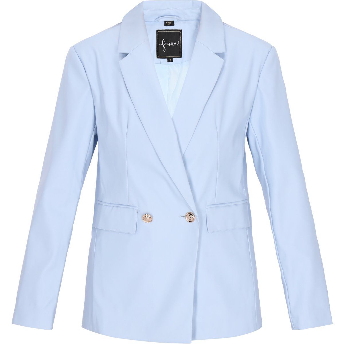 Zweireihiges Tailoring aus Kunstleder
