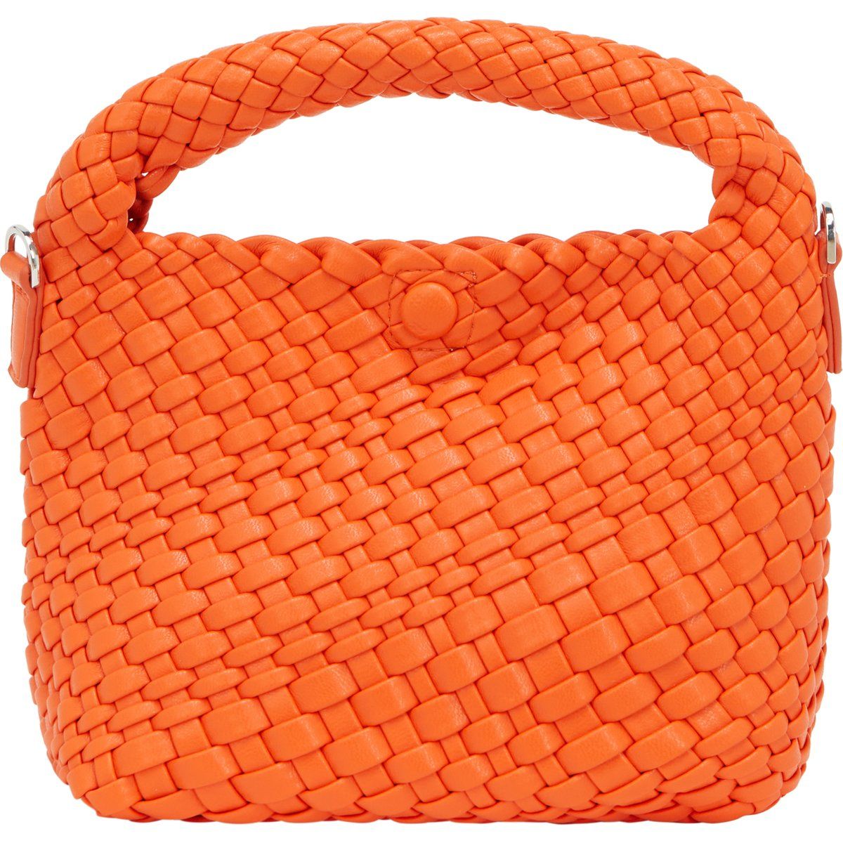 Geflochtene Handtasche mit Tragegriff