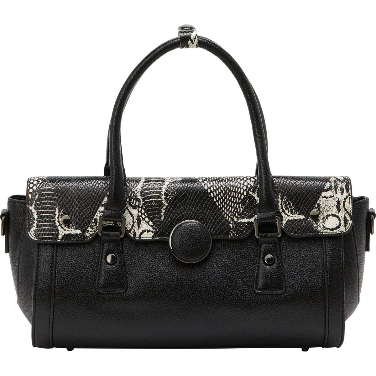 Elegante Handtasche mit Schlangen-Optik