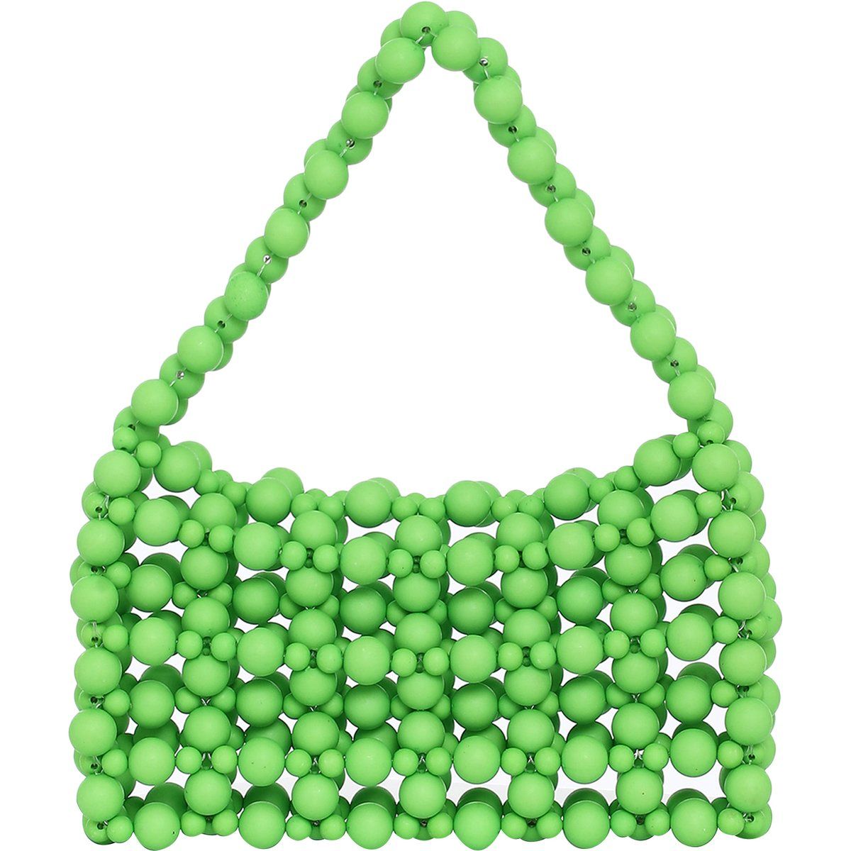 Handgefertigte Perlen-Schultertasche
