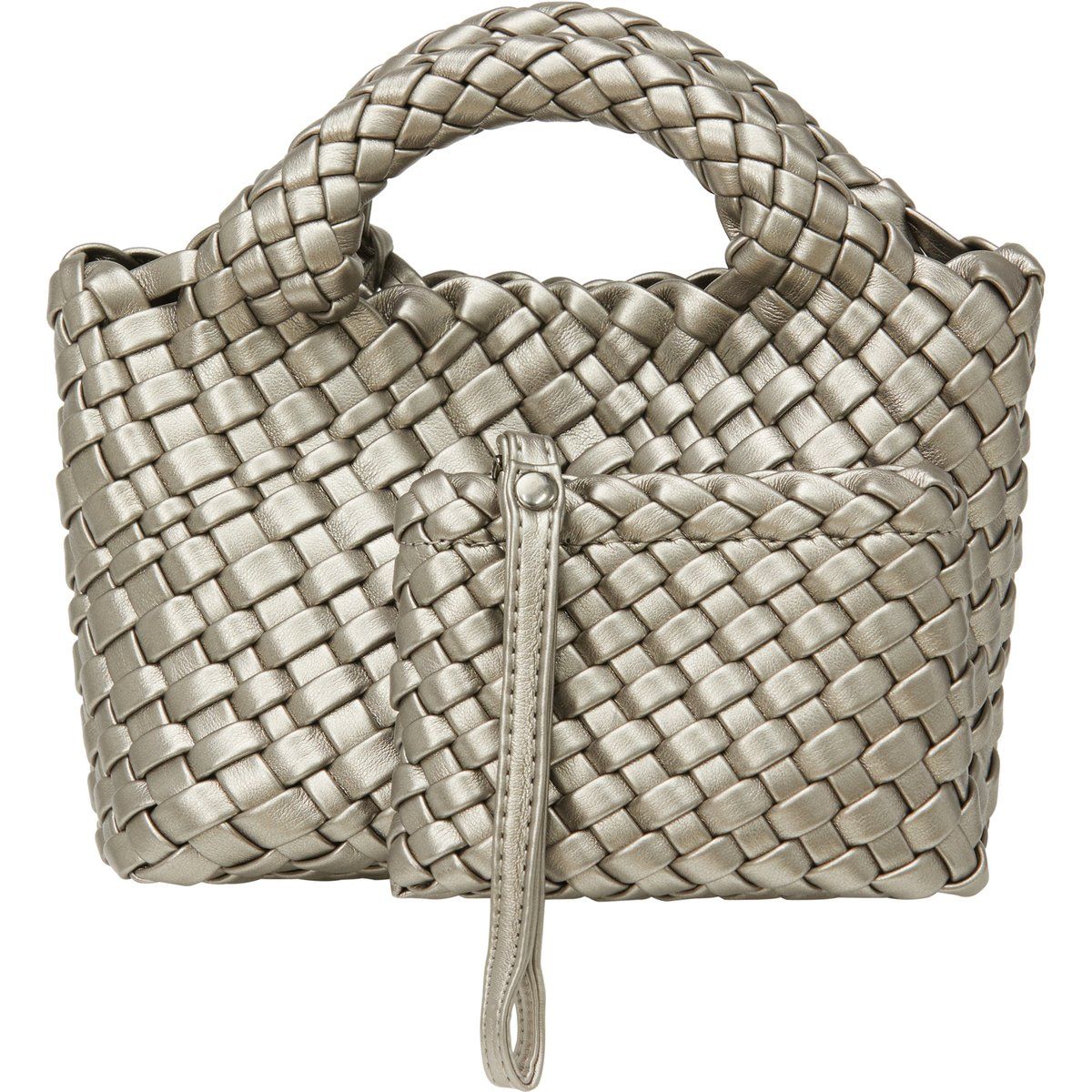 Gewebtes Metallic-Tragetaschen-Set