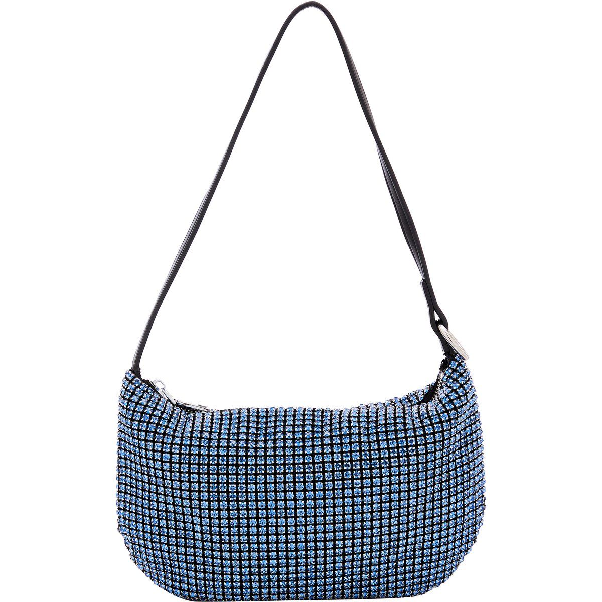 Kristallbesetzte Strass-Schultertasche