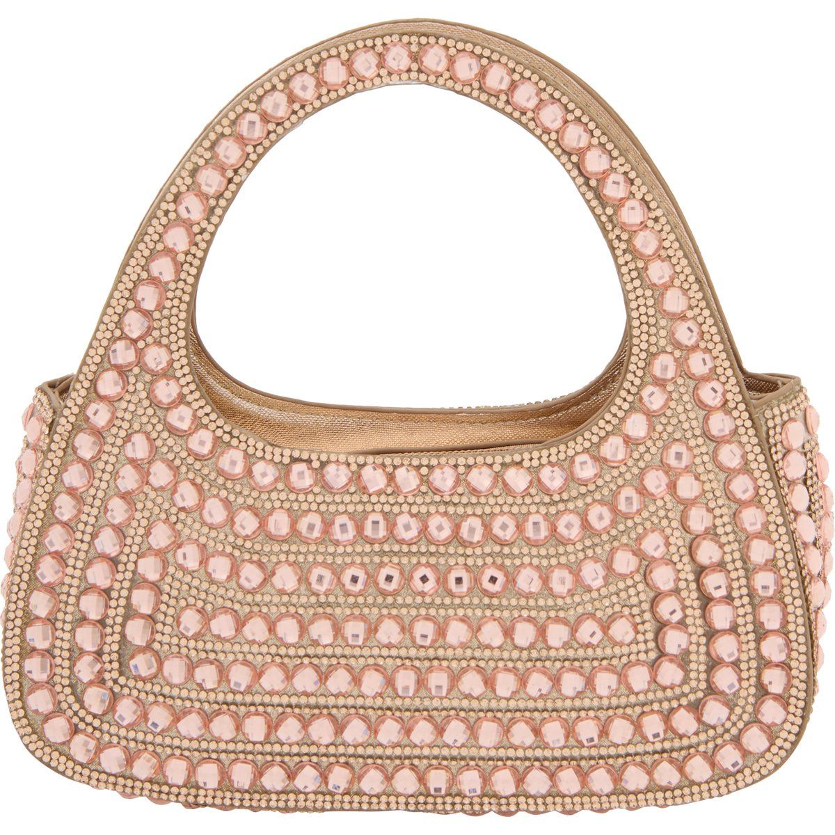 Perlenbesetzte Abend-Henkeltasche