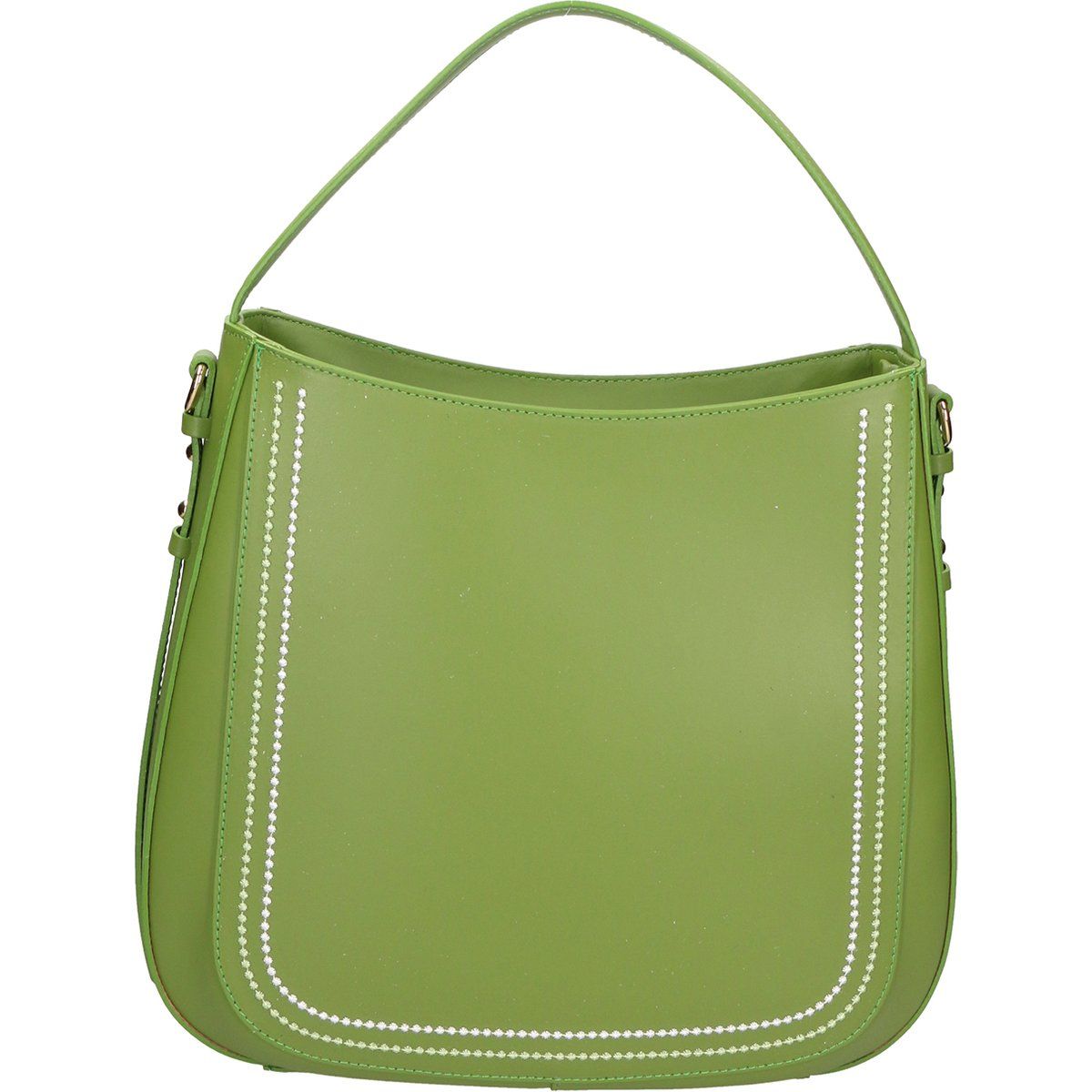 Strukturierte halbrunde Hobo-Tasche