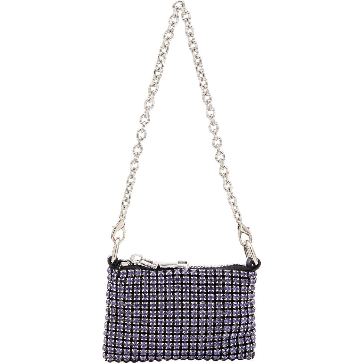 Mit Kristallen verzierte Abendtasche