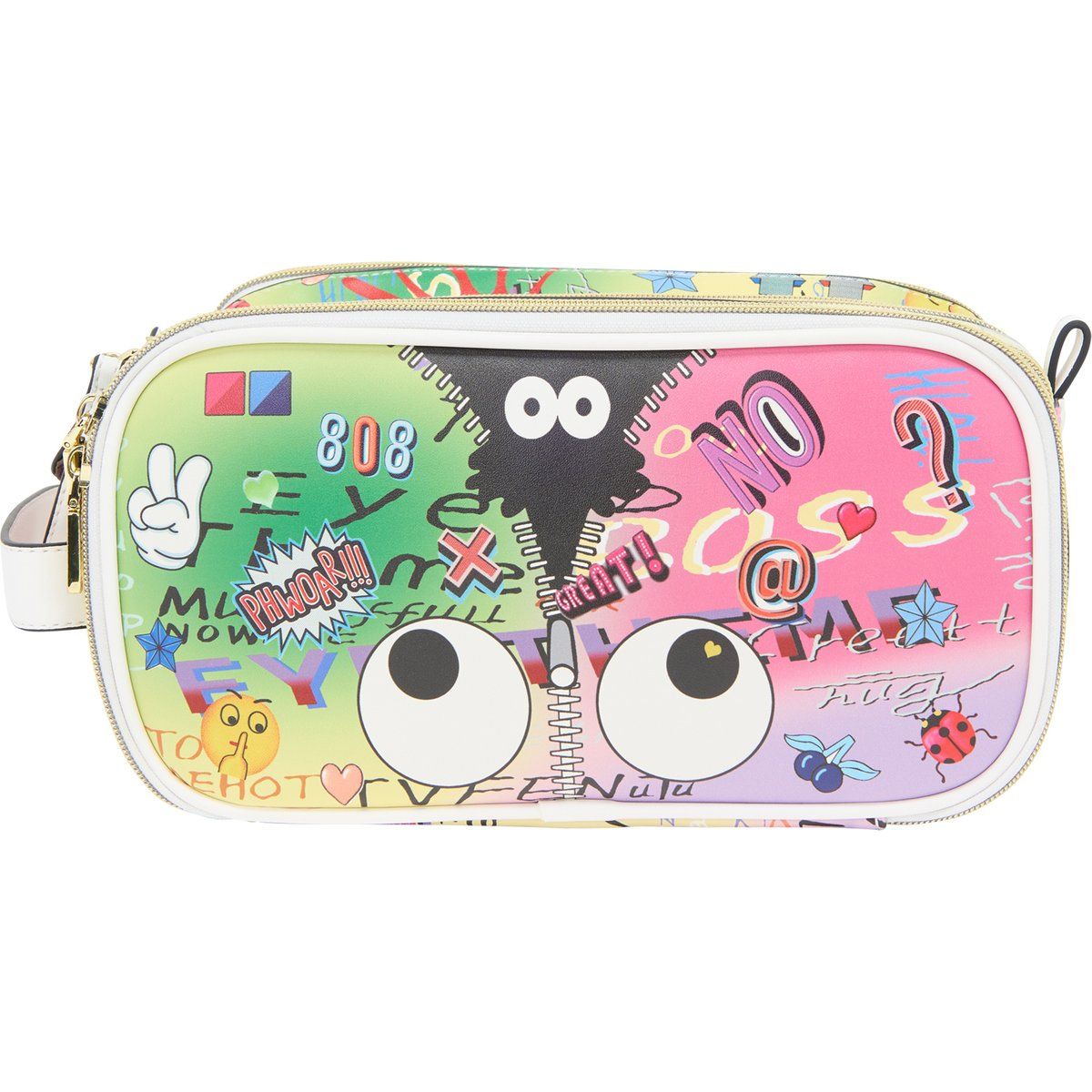 Crossbody-Tasche im Pop-Art-Stil