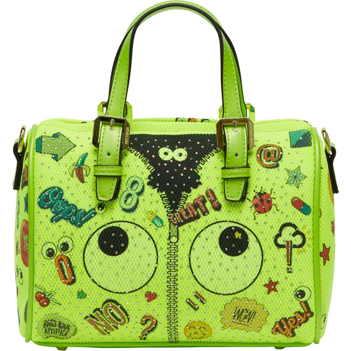 Verspielte Bowling-Tasche mit Verzierungen
