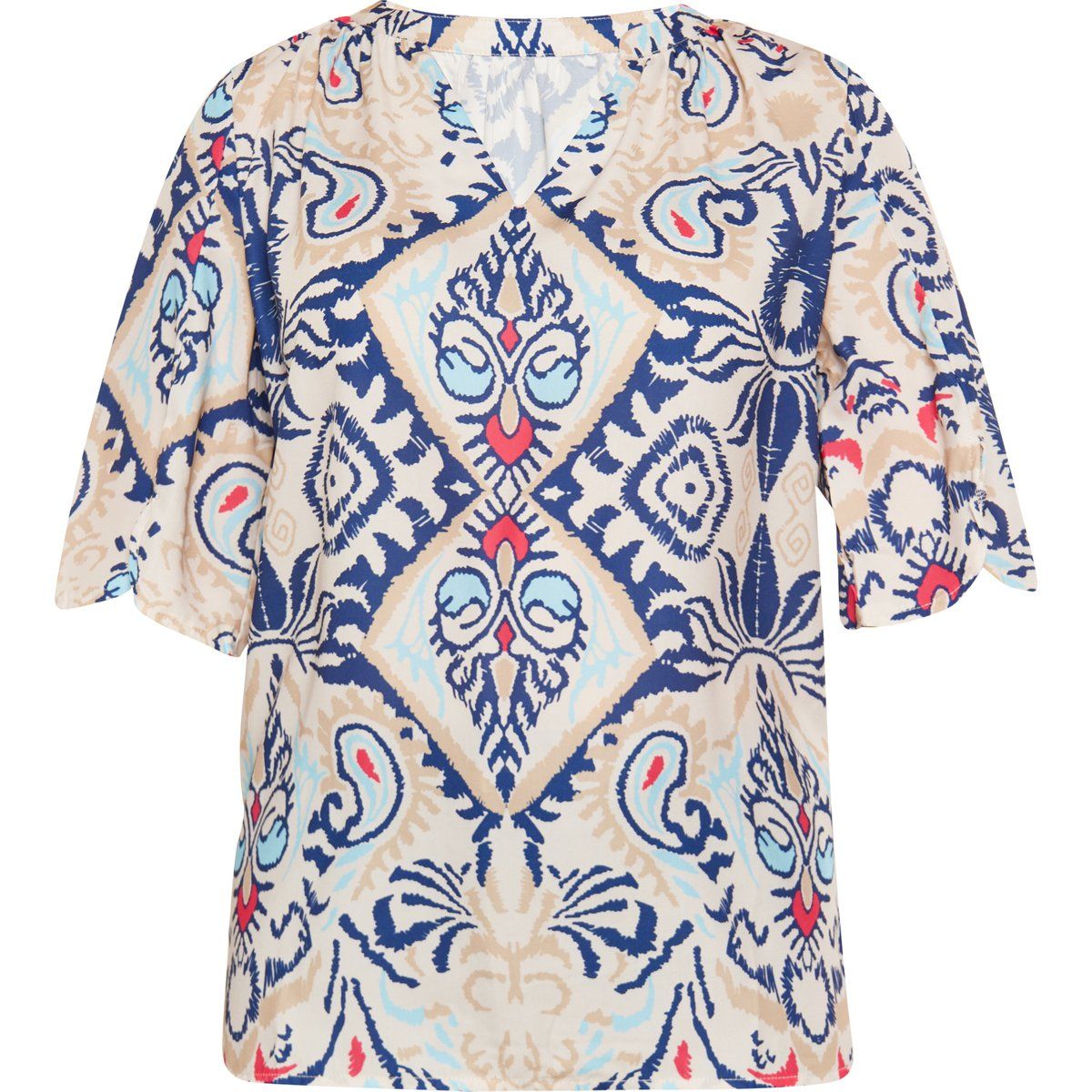 Bluse mit böhmischem Muster