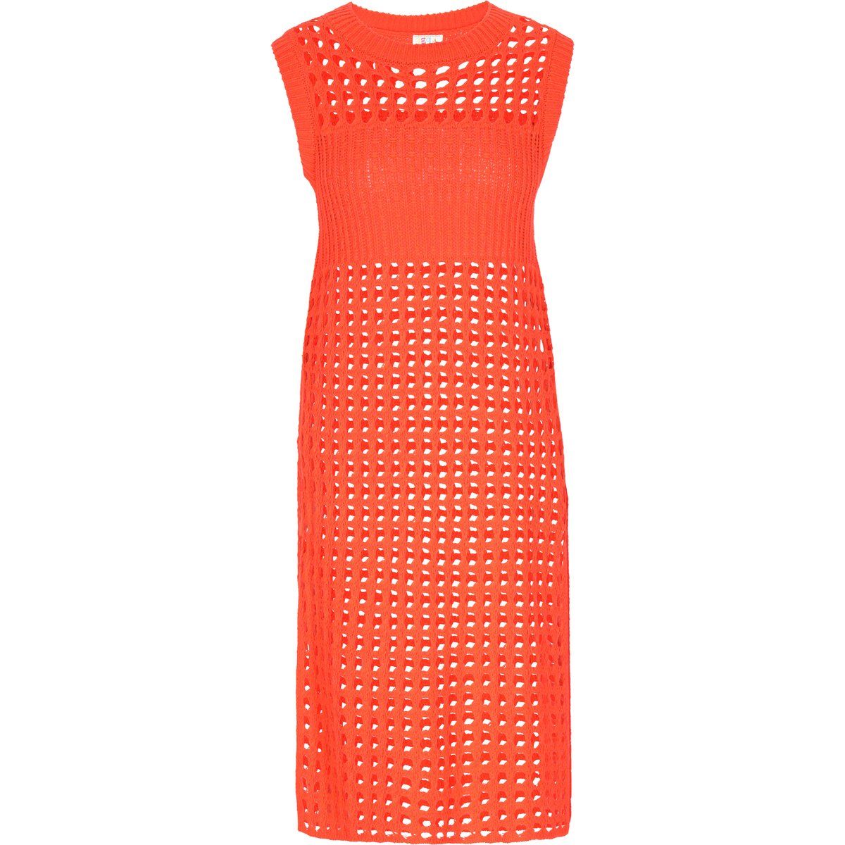 Boho-Midi-Tunika mit Lochmuster